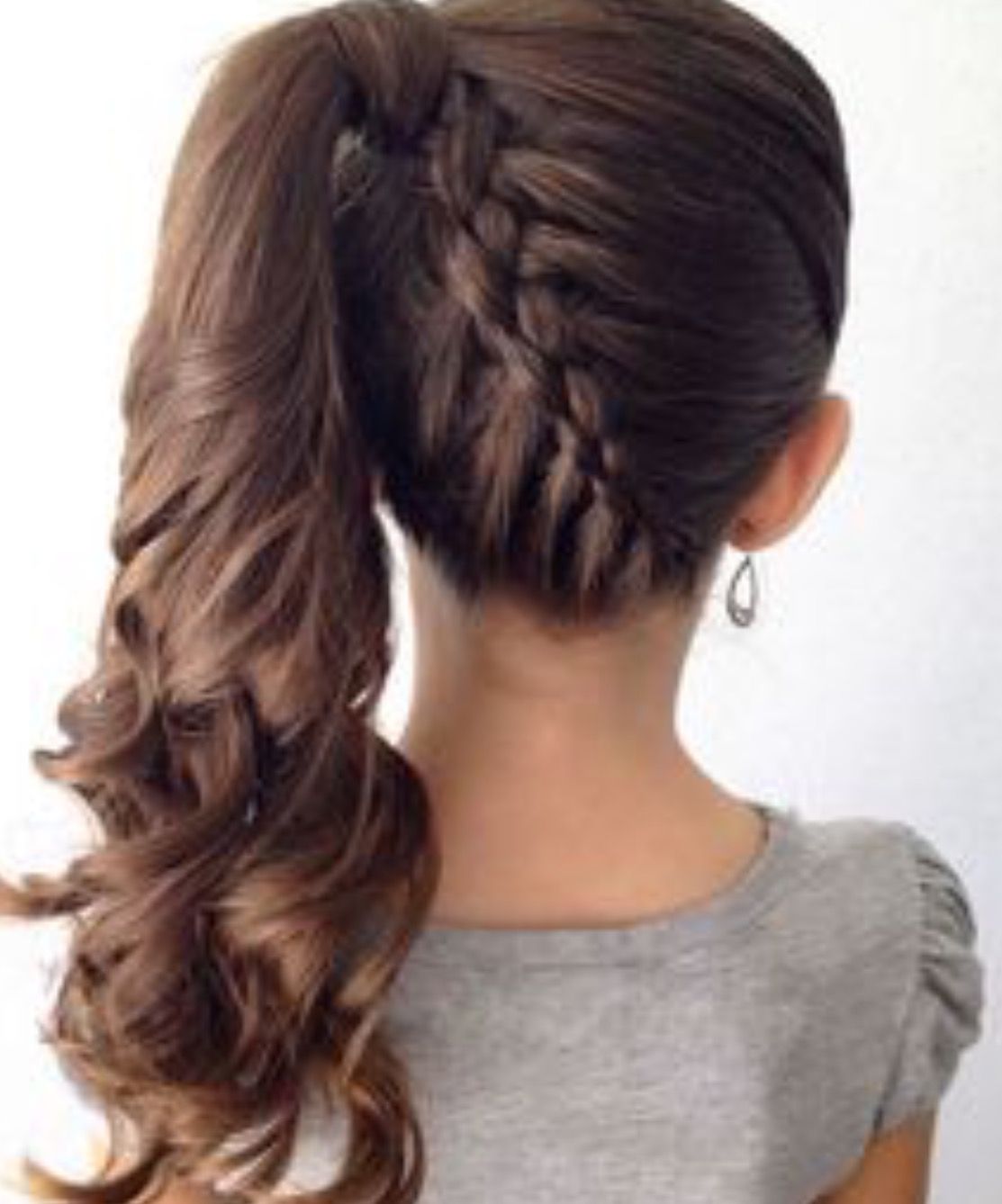 Trenza+Coleta+Rizos Beautiful